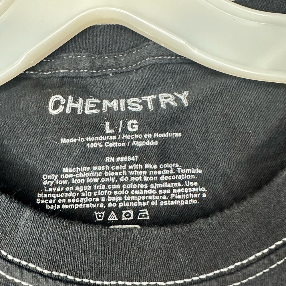 Chemistry Racing Superpower T-Shirt Mens  L 1970 GTO Fast Speed All Over Tie Dye - Picture 2 of 4